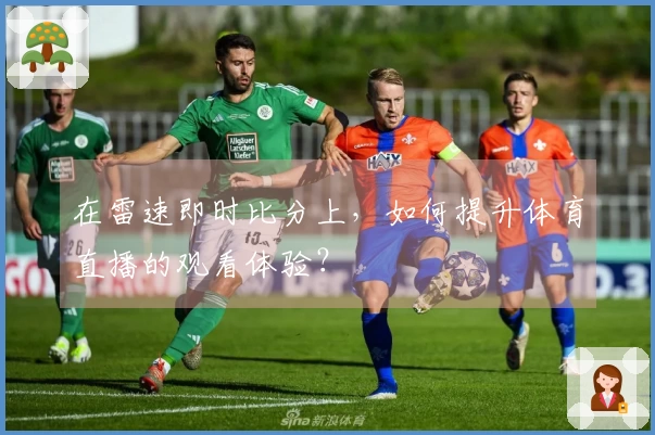 在雷速即时比分上，如何提升体育直播的观看体验？